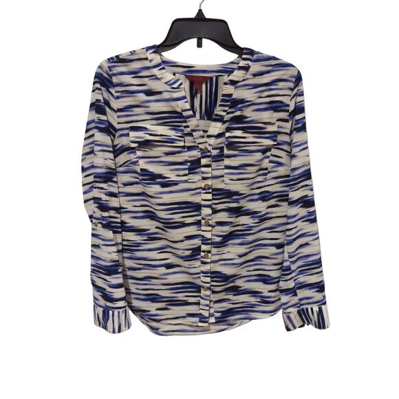 212 Collection Popover Blouse, EUC, M - Picture 1 of 5